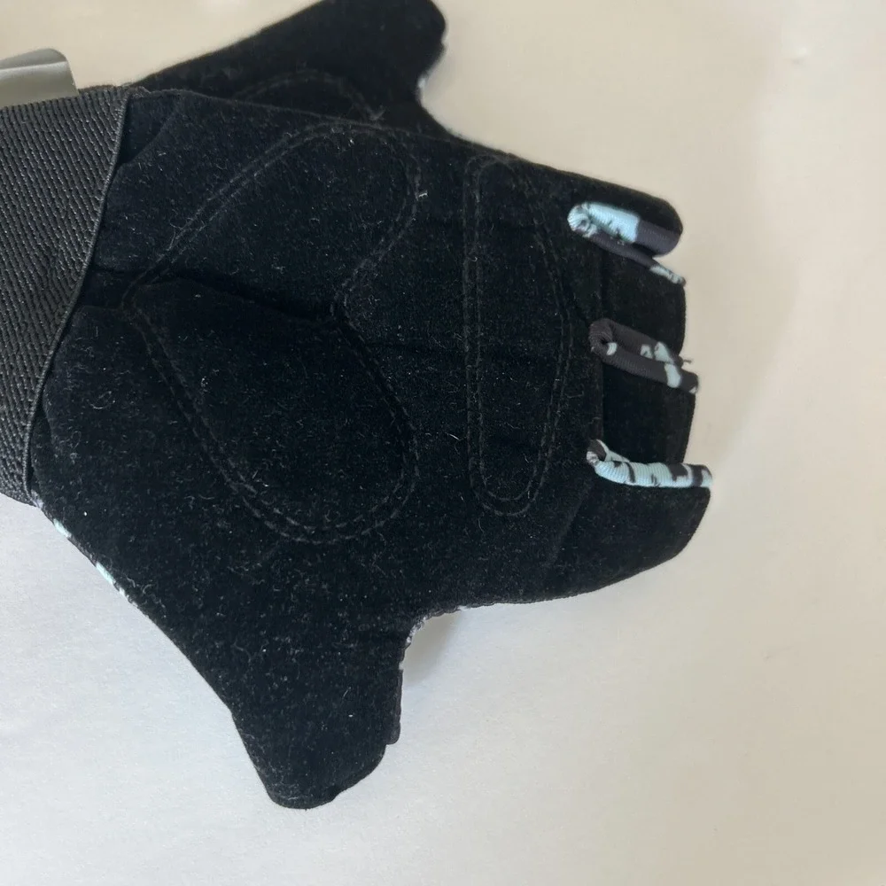 Women's Mesh‎ Weightlifting Workout Gloves - S - Black w/ Camo